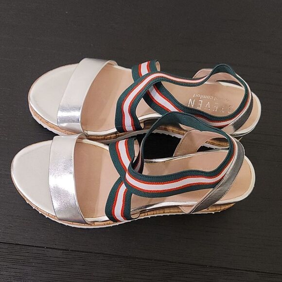 BRAND NEW STEVEN BY STEVE MADDEN WOMEN'S NC SARIA WEDGE SANDAL S2 - Picture 9 of 15